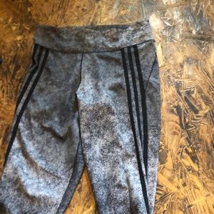 Grayish adidas leggings